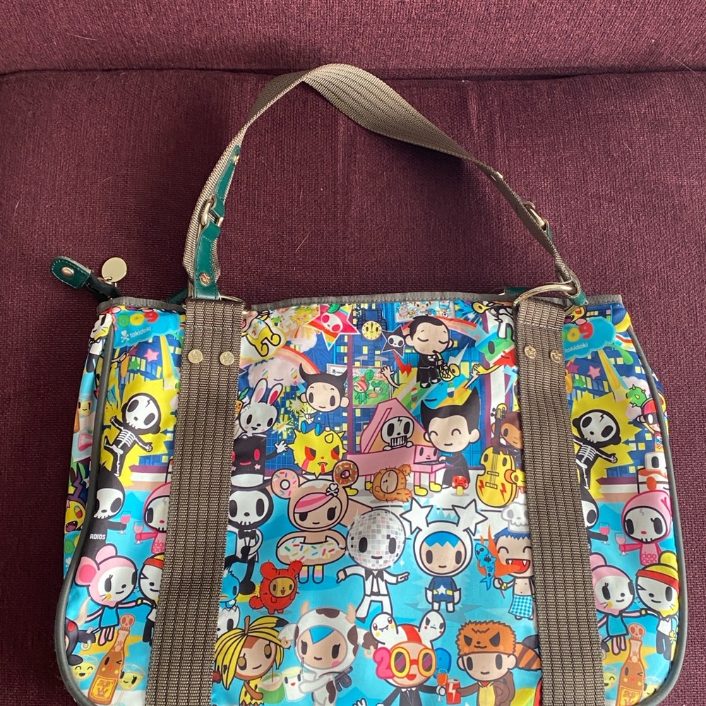 Tokidoki Multicolor Tote Bag - Picture 2 of 5